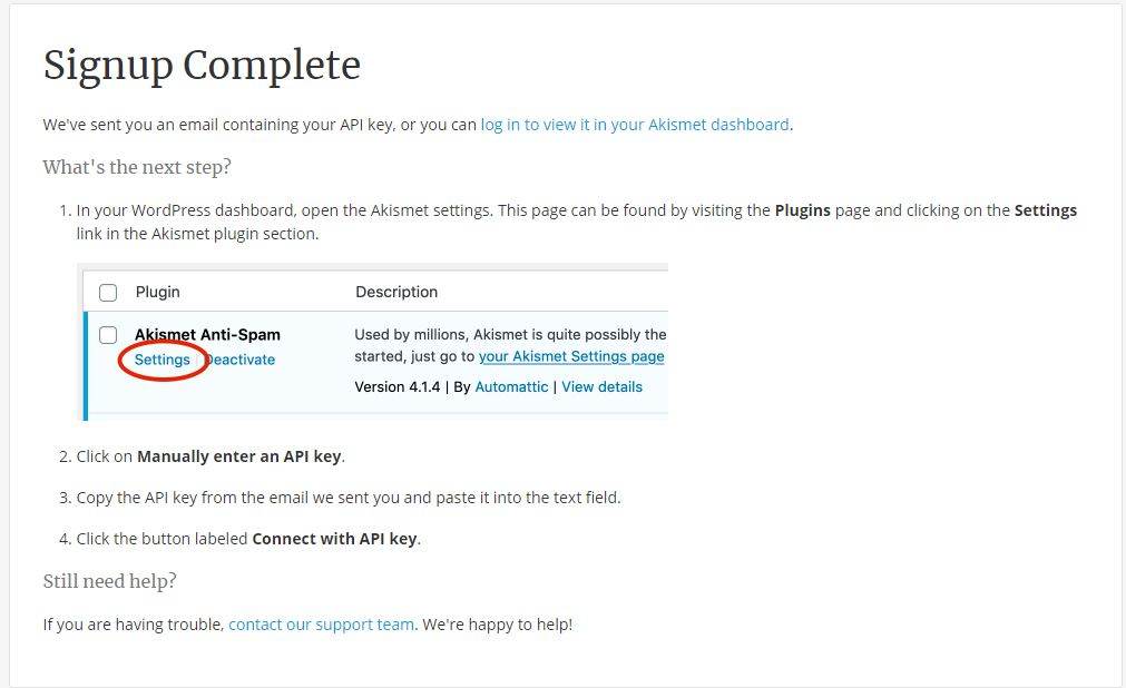 تنظیم api اکیسمت