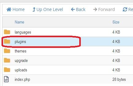 آپدیت افزونه های وردپرس از طریق cPanel