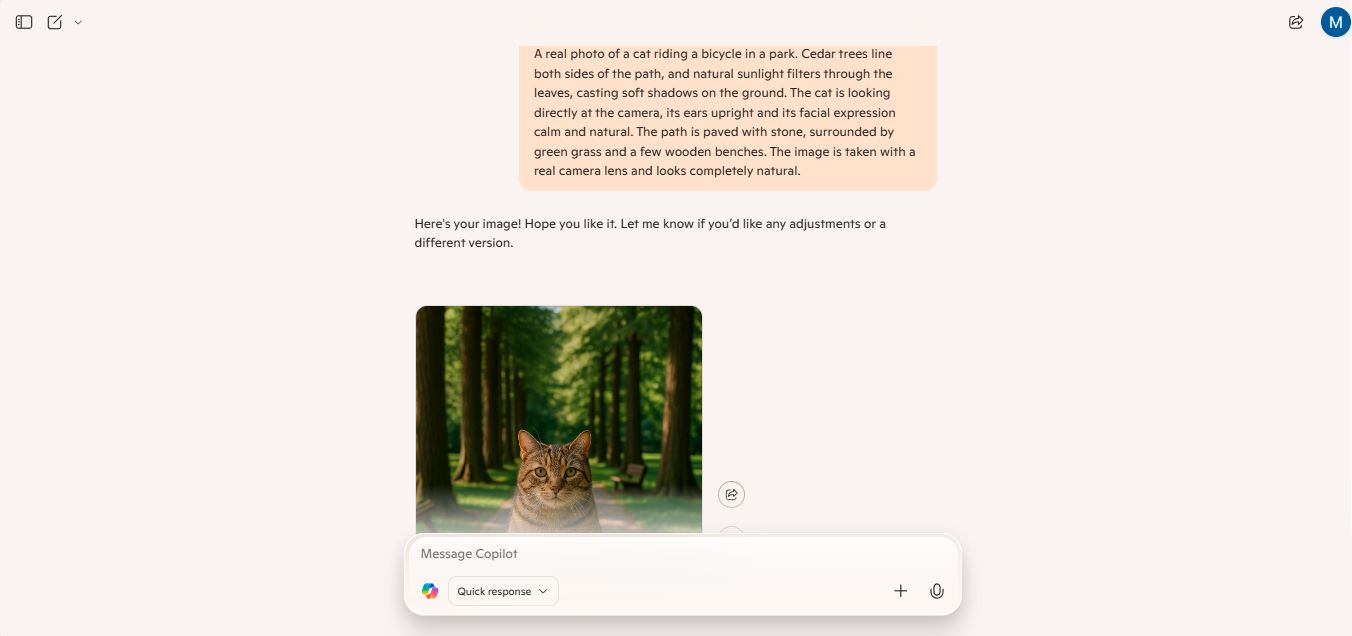 برسی عملکرد Microsoft Copilot Designer