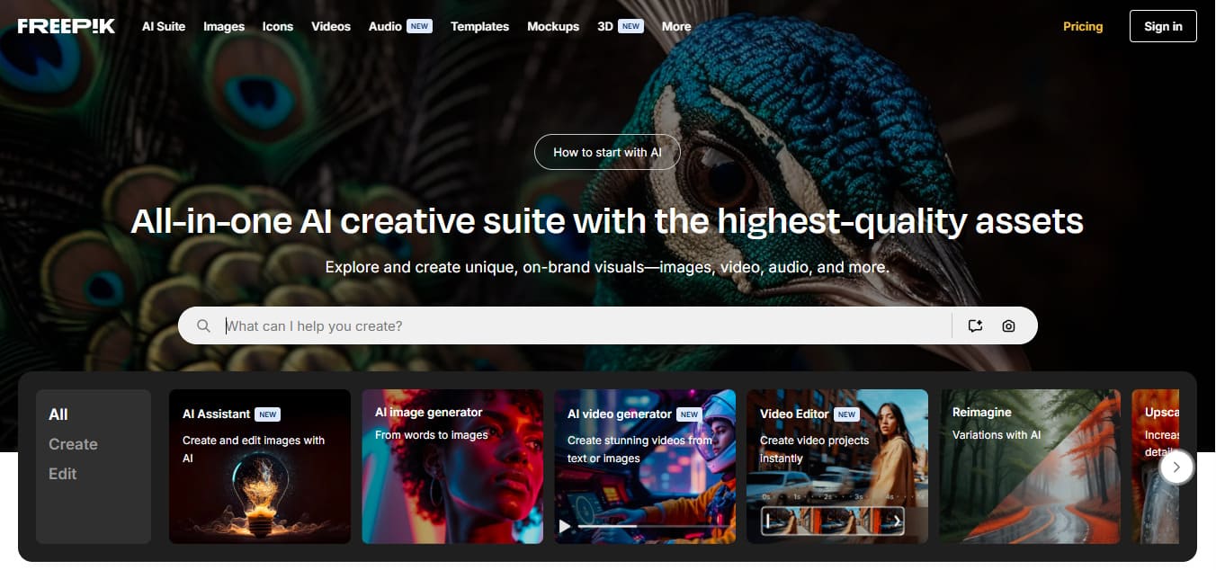 Freepik: ساخت عکس رایگان با طعم حرفهای