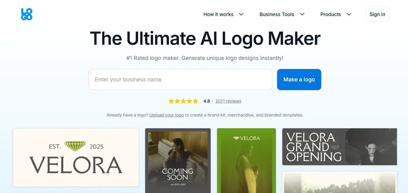 LOGO.com: ادعای بزرگ "۱۰۰٪ رایگان"