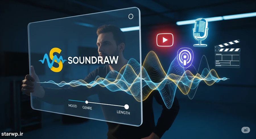 Soundraw.io: بهترین ابزار برای ساخت موسیقی بیکلام و آهنگسازی برای تولید محتوا